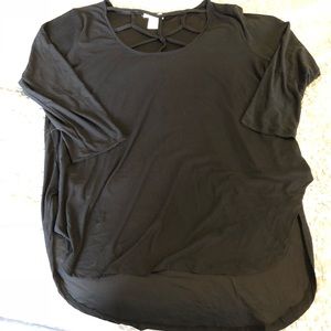 Loralette Cage front black top